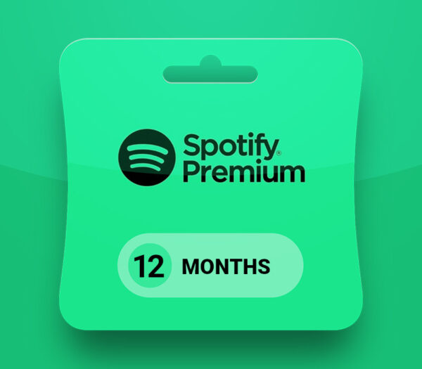 Spotify 12-month Premium Gift Card AE