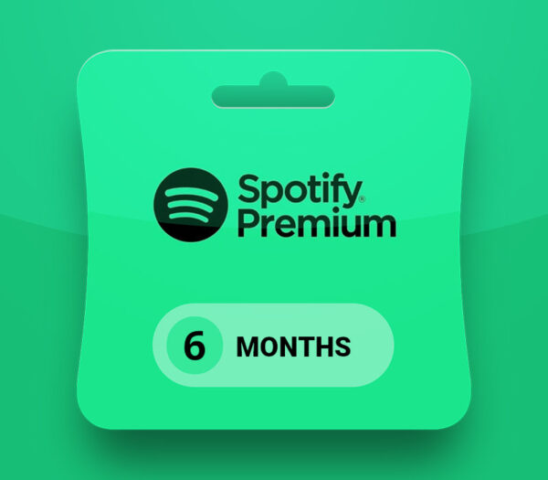 Spotify 6-month Premium Gift Card AT