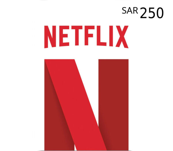 Netflix Gift Card SAR 250 SA