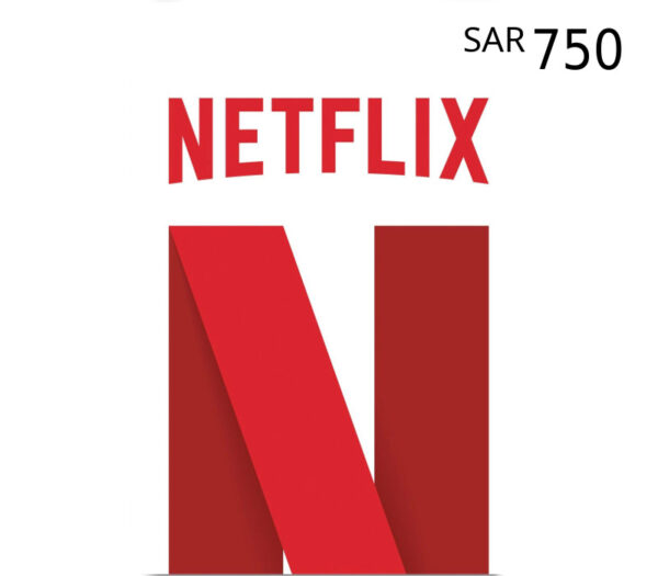 Netflix Gift Card SAR 750 SA