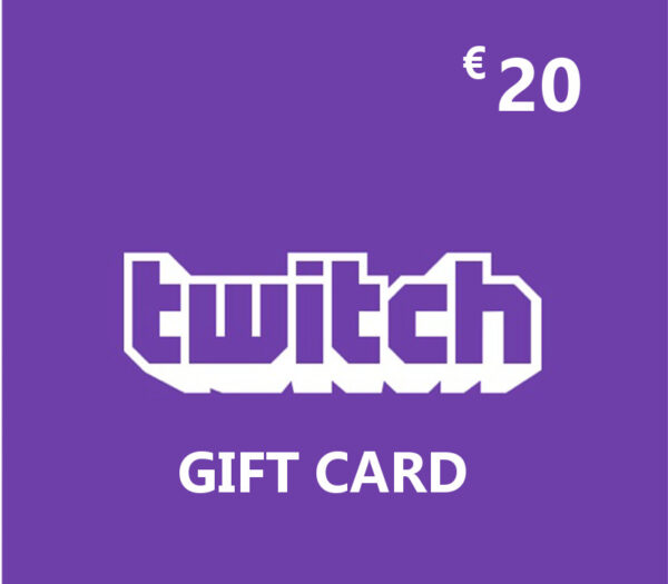 Twitch €20 Gift Card