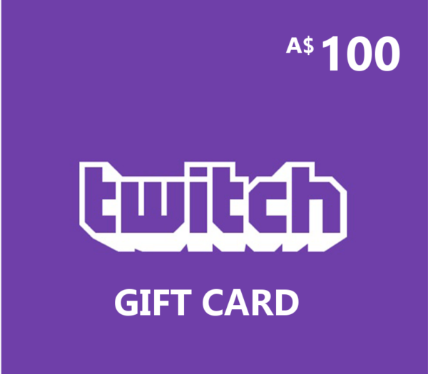 Twitch A$100 Gift Card AU