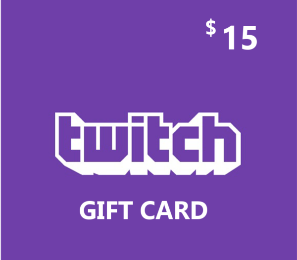 Twitch $15 Gift Card US